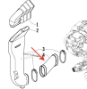 Патрубок шноркеля вариатора Arctic Cat 1000 0413-139 0413-139