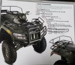 Расширитель заднего багажника Arctic Cat 400-700 / TRV 0436-646