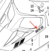 Наклейка капота Arctic Cat Z1 XT /570 XT 09+ 0621-584 0621-584