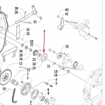 Шестерня редуктора Arctic Cat 0702-371