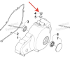 Пробка крышки вариатора Arctic Cat 700/650/550 0826-155 0826-155