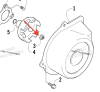 Гайка крышки генератора Arctic Cat 0827-008 0827-008