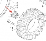 Гайка генератора Arctic Cat 0827-014 0827-014