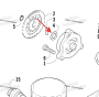 Шайба масляного насоса Arctic Cat 700 0828-007 0828-007