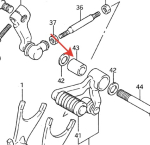 Рычаг КПП 09180-10130
