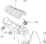 Пружина  на сжатие 09448-14047