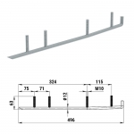 Конек лыжи 1807 Arctic Cat (без вставок) 100301T