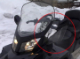 Ветровое стекло снегохода левое BRP/Ski-Doo EXPEDITION/GTX/SKANDIC/Lynx Xtrim 12-9851