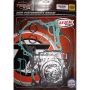 Комплект прокладок полный с сальниками Yamaha Raptor 700 06+ 811923 Tusk 1321050073 132-105-0073 1321050073