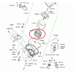 Внутренний элемент воздушного фильтра Kawasaki KVF 750 /KVF 650 BruteForce 13280-0233 13280-0233