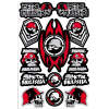 Комплект наклеек Metal Mulisha Sticker Sheet 2 16-68052/1404040001 1404040001