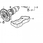 Ванна распредвала Honda TRX 680/650, Pioner 700 14104-HN8-000 14104-HN8-000
