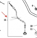 Трос газа 1502-096
