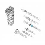 Шестерня КПП снегохода BRP 156136-27  875156136, M875156136