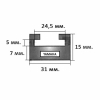 Склиз Yamaha (черный) 16 профиль 16-52.36-2-01-01