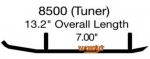 Коньки для лыж снегохода Yamaha FX Nytro /Apex /Venture TF/GT/VK Professional /Viper 8JH-F3731-00-00, 8JH-F3732-00-00, 8HW-F3731-00-00, SMA-8JH31-04-00, 8HW-F3732-00-00, SMA-8JH31-03-00, 8KM-F3731-00-00 Woodys 16-72474 /EYV3-8500-1 /EYV3-8500 /4612-0189 16-72474