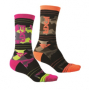 Носки женские FXR Turbo Athletic (2пары/упак), Multi Colour Camo, 171641-9006-00