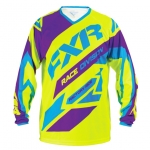 Джерси FXR Clutch MX Hi-Vis/Purple/Blue 173308-6580-10