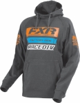 Толстовка с капюшоном FXR Race Division Серая 173321-0630