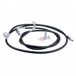 Задние армированные тормозные шланги квадроцикла Polaris RZR 1000 2014+ 1912000 /1912061 Tusk 1757560004 /T-XP1K-R-BK 1757560004