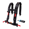 Ремень безопасности 4-х точечный черный Tusk 4 Point 3 inch H-Style Safety Harness 1852480002