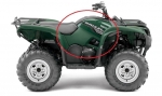 Облицовка правая зеленая Yamaha Grizzly 700/550 1HP-F1721-00-00 1HP-F1721-00-00