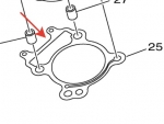 Прокладка под цилиндр Yamaha Grizzly 300 12-13 1SC-E1351-00-00 1SC-E1351-00-00