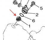 Термостат Yamaha Viking 700 1XD-12411-00-00