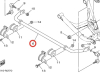 Стабилизатор задней подвески Yamaha Viking 700 1XD-G7491-00-00 1XD-G7491-00-00