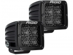 Фара Rigid D-серия PRO (4 светодиода) – Рабочий свет (пара) Midnight Edition 202513BLK