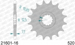 Звезда передняя afam 16 зубов под 520 цепь 21601-16