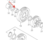Втулка металлическая 24312-24F10