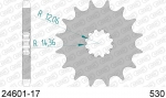 Звезда передняя afam 17 зубов под 530 цепь 24601-17