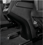 Нижняя накладка пассажирской консоли под карбон Tesla Model 3 3-0086