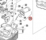 Патрубок впускной 3304-916