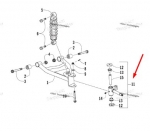 Поворотный кулак передней подвески 3305-198