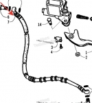 Шланг тормозной 3305-278
