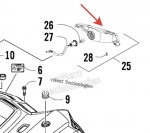 Стоп сигнал правый 3305-732