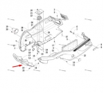 Бампер снегохода, оригинальный Arctic Cat Bearcat 3706-151 3706-151