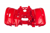 Крыло заднее красное глянцевое Yamaha Grizzly 700 3B4-W2161-10-00