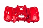 Крыло заднее красное глянцевое  Yamaha Grizzly 700 3B4-W2161-10-00