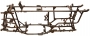 Рама Suzuki Kingquad 700 750X 41100-31GA2-019 41100-31GD0-019