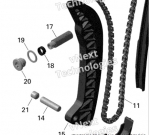 Натяжитель цепи ГРМ квадроцикла BRP Can-Am Maverick X3 снегохода Ski-Doo Expedition Grand Touring MXZ Renegade Skandic Tundra гидроцикла Sea-Doo Spark GTI 420236256  420236256