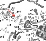 Крышка декомпрессора Ski Doo Grand Touring/Expedition V-1300/1000 420660036 420660036