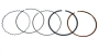 ENS. SEGMENT PI*PISTON RING SET Комплект поршневых колец 420684114