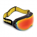 Очки с подогревом Abom ONE Sunrise Red Mirror - Blue Letters on Black 4274594032366