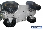 Комплект защиты днища ATV Ctels 800 GT (5 частей) (2012-) 444.6710.1