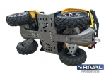 Комплект защиты днища ATV BRP Outlander G2/ATV BRP Outlander G2 max (7 частей) (2013-) 444.7212.4