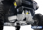 Комплект защит днища UTV BRP Defender (3 части) + комплект крепежа 444.7234.1