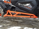 Защита порогов Rival для Polaris RZR 1000 444.7432.1